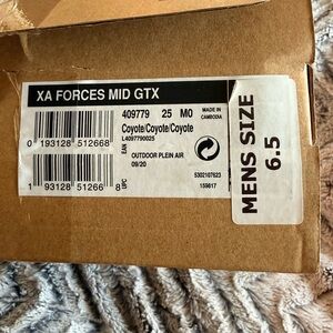 Salomon XA Forces Mid GTX Boots - Tan